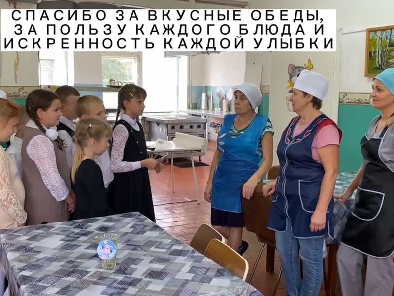 Школьная столовая